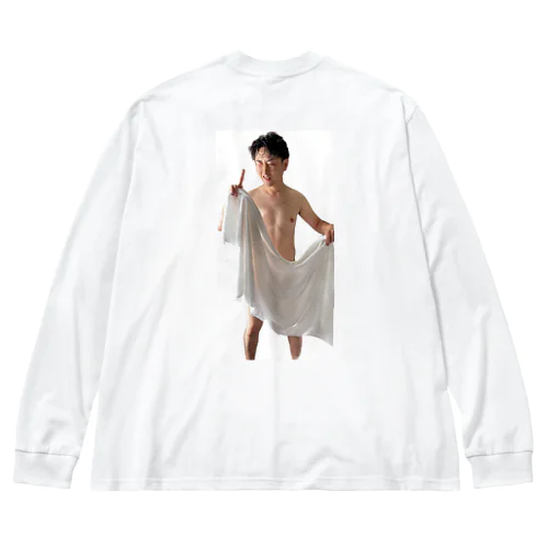 date男 Big Long Sleeve T-Shirt