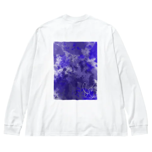 青紫もくもく(&6) Big Long Sleeve T-Shirt