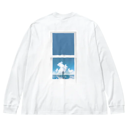 窓 Big Long Sleeve T-Shirt