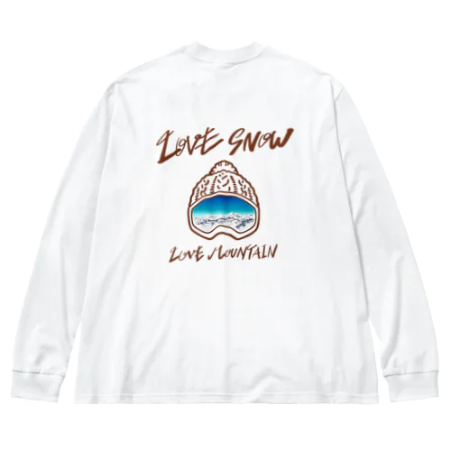 LOVE SNOW　LM22ｗ Big Long Sleeve T-Shirt