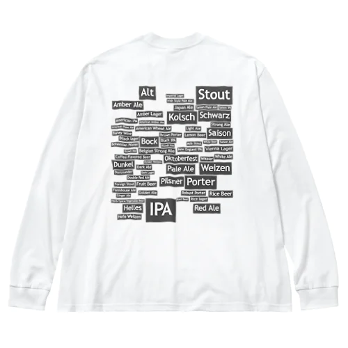 WORLD BEER（PART2) ビッグシルエットロングスリーブTシャツ