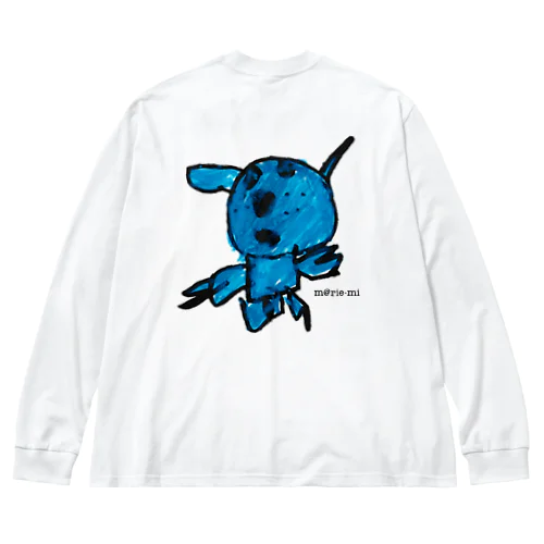 ぶるうどっぐ Big Long Sleeve T-Shirt