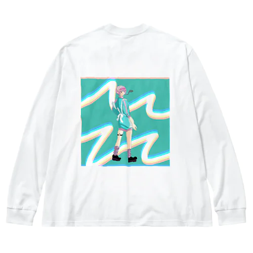 サブカル地雷メイド Big Long Sleeve T-Shirt