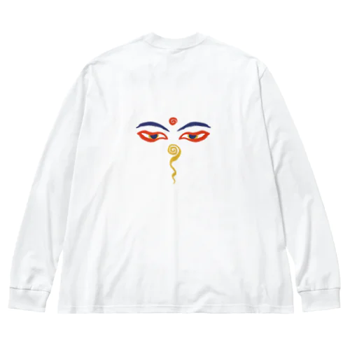 Wisdom Eyes（ブッダの瞳） Big Long Sleeve T-Shirt