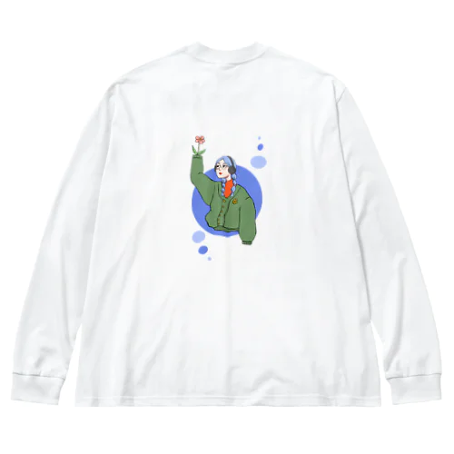 ふらわー Big Long Sleeve T-Shirt