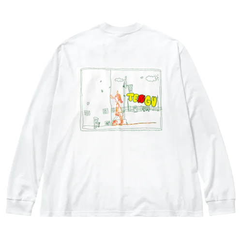 てんぐ ビッグシルエットロングスリーブTシャツ