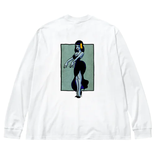 キョンシーギャル Big Long Sleeve T-Shirt