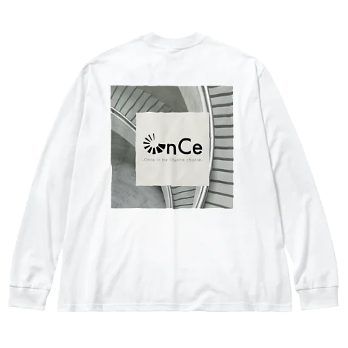 バックプリントロングスリーブTシャツ Big Long Sleeve T-Shirt