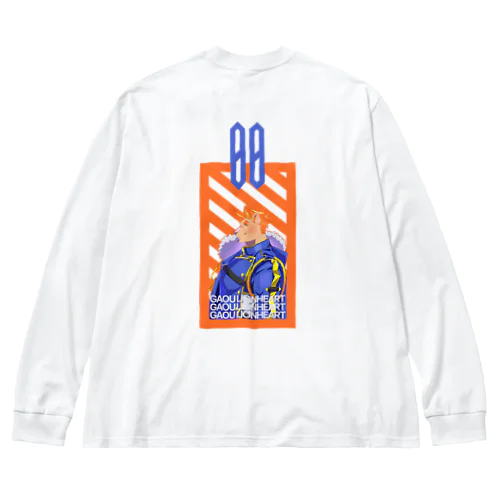 トテモカッコイイ＝ガオウクン Big Long Sleeve T-Shirt