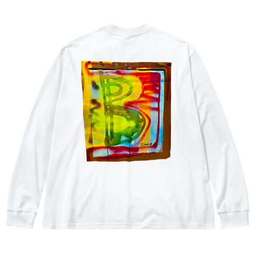 ThisisＢ ))))<} Big Long Sleeve T-Shirt