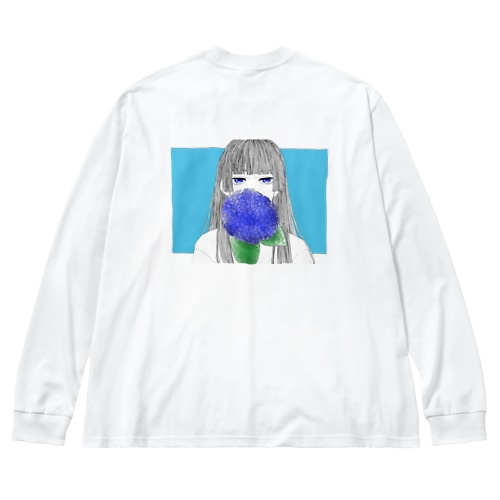 紫陽花ちゃん Big Long Sleeve T-Shirt