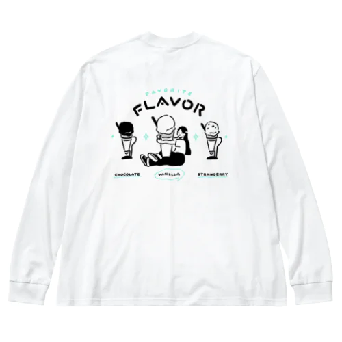 FAVORITE FLAVOR Big Long Sleeve T-Shirt