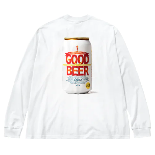 GOOD BEER ながそで Big Long Sleeve T-Shirt