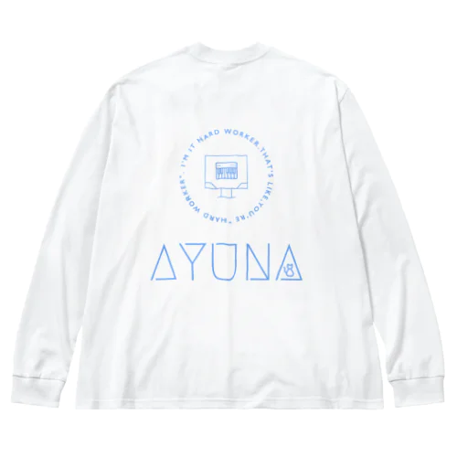 AYUNA LOGO 01 Big Long Sleeve T-Shirt