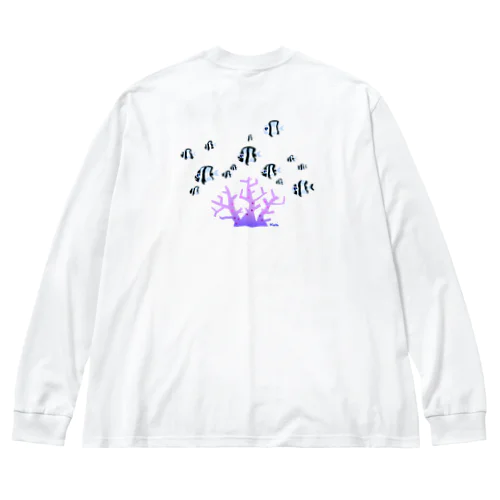 いろいろリュウキュウスズメダイ Big Long Sleeve T-Shirt