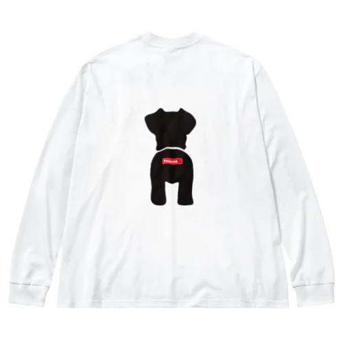 Pawreo🐾 ブラックコレクション ビッグシルエットロングスリーブTシャツ