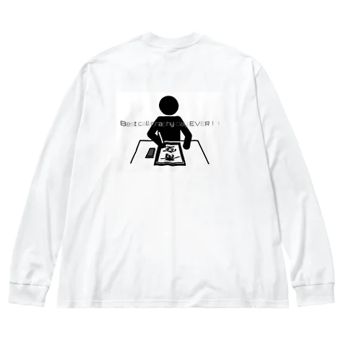 最高の習字デー Big Long Sleeve T-Shirt