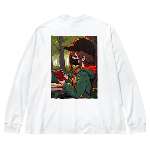 森の中の読書タイム Big Long Sleeve T-Shirt