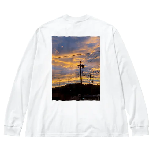 夕焼け Big Long Sleeve T-Shirt