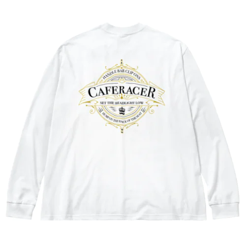 caferacer ビッグシルエットロングスリーブTシャツ