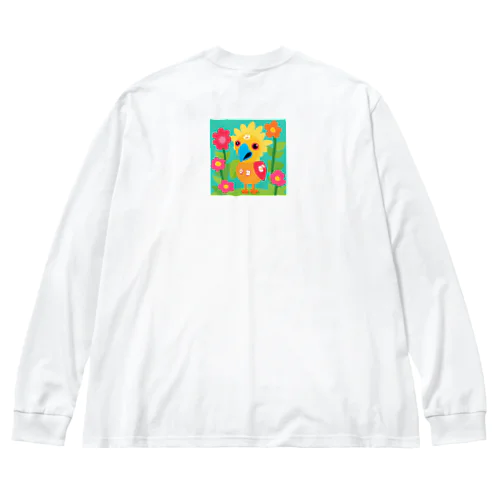 可愛くなりたかった孤高の鷹 Big Long Sleeve T-Shirt