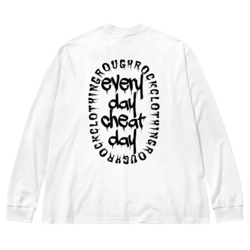 チートデイ淡色 Big Long Sleeve T-Shirt