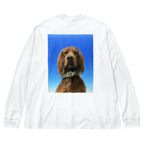 証明写真犬 Big Long Sleeve T-Shirt