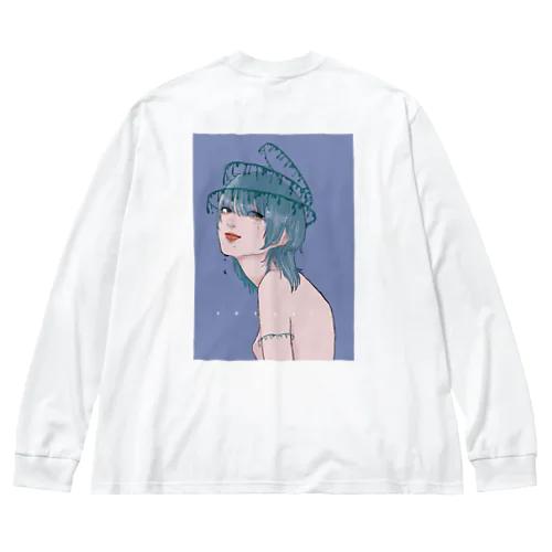 きょ ビッグシルエットロングスリーブTシャツ