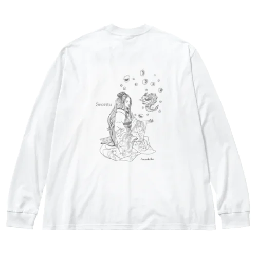 日本の女神様　瀬織津姫命 Big Long Sleeve T-Shirt