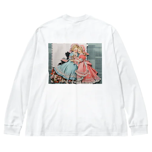 可愛い姉妹たち アメジスト2846 Big Long Sleeve T-Shirt