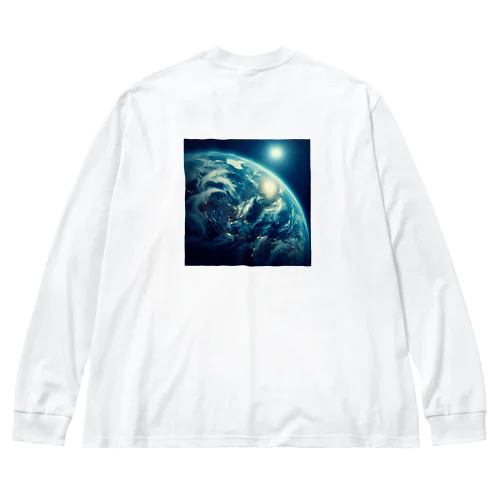 アース Big Long Sleeve T-Shirt