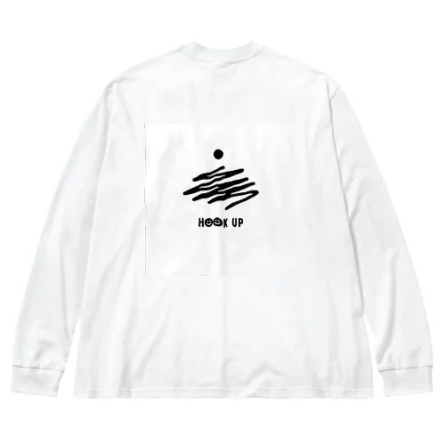 H☻☻K UP ビッグシルエットロングスリーブTシャツ