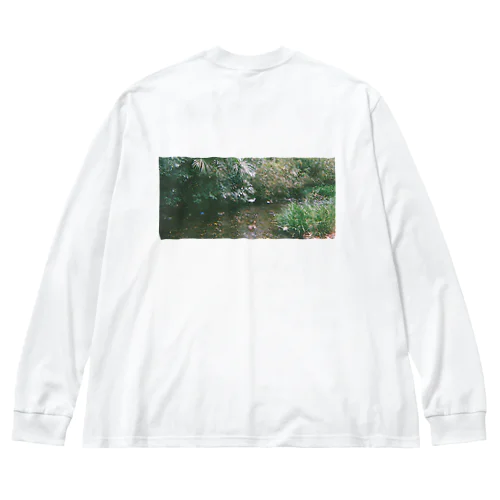 白鷺 Big Long Sleeve T-Shirt