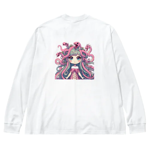 メデューサ少女 ビッグシルエットロングスリーブTシャツ