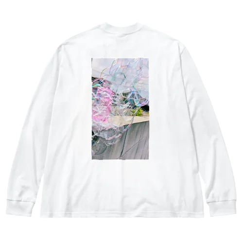 しゃぼん玉 Big Long Sleeve T-Shirt