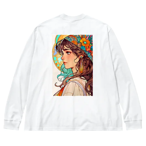 アメジスト姫 アメジスト 2846 Big Long Sleeve T-Shirt