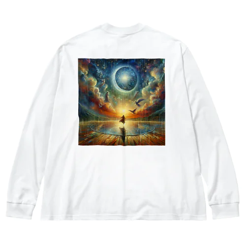 天気雨 Big Long Sleeve T-Shirt