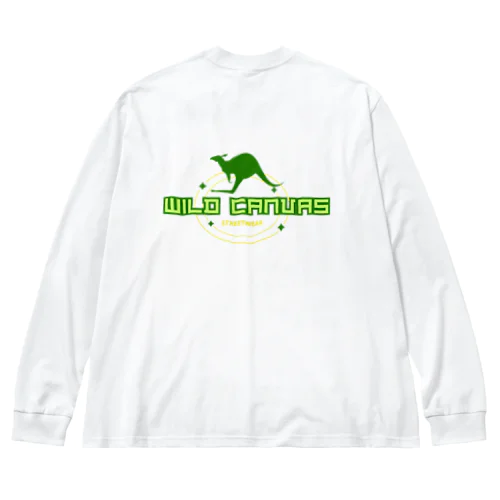 ワイルドキャンバスフォレスト Big Long Sleeve T-Shirt