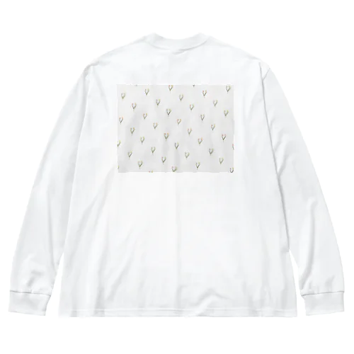 Cherry blossom and lemon tulips . Big Long Sleeve T-Shirt