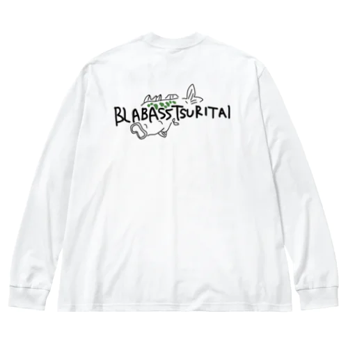 ブラックバス　ブラバス ビッグシルエットロングスリーブTシャツ