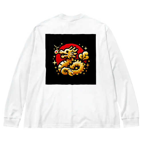 幸運を呼ぶ金龍ちゃん🐉 Big Long Sleeve T-Shirt