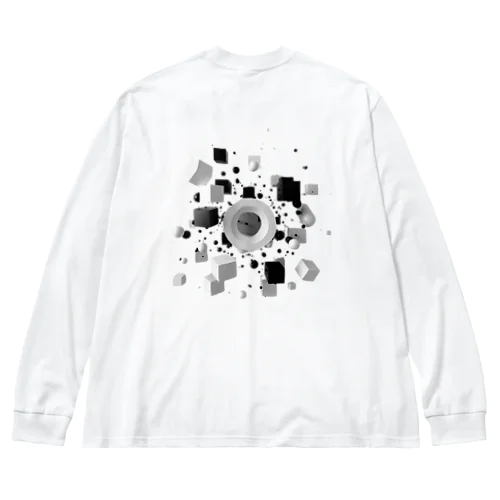 コンロを真上から見た時 Big Long Sleeve T-Shirt