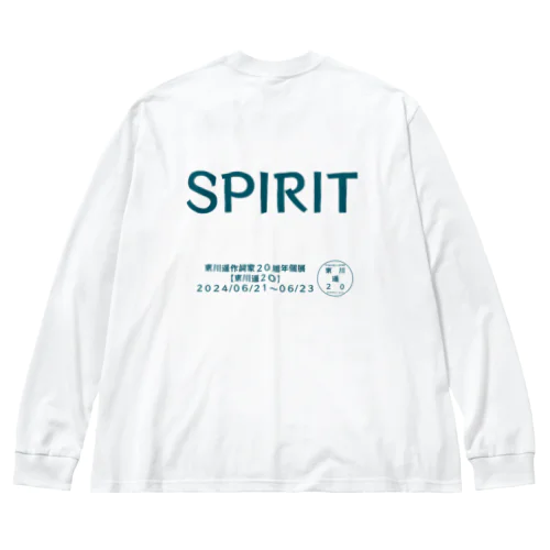 東川遥２０公式グッズ_SPIRIT TITLE Big Long Sleeve T-Shirt