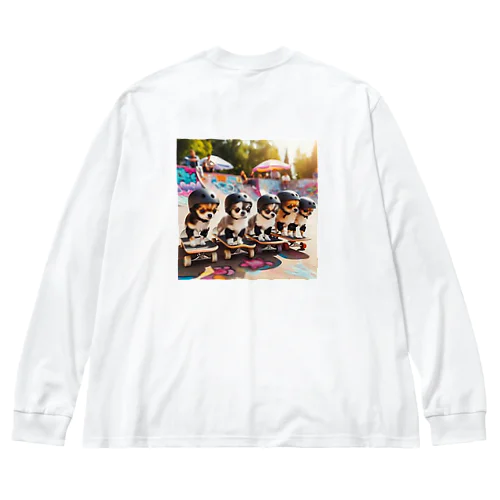 ５匹のチワワ Big Long Sleeve T-Shirt