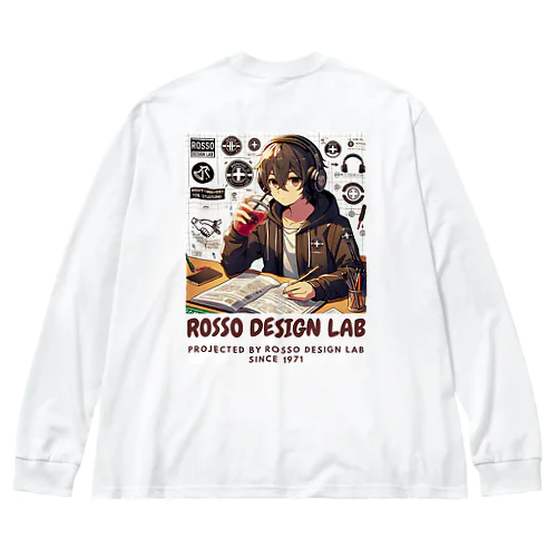 DESIGN No.A1037 ビッグシルエットロングスリーブTシャツ