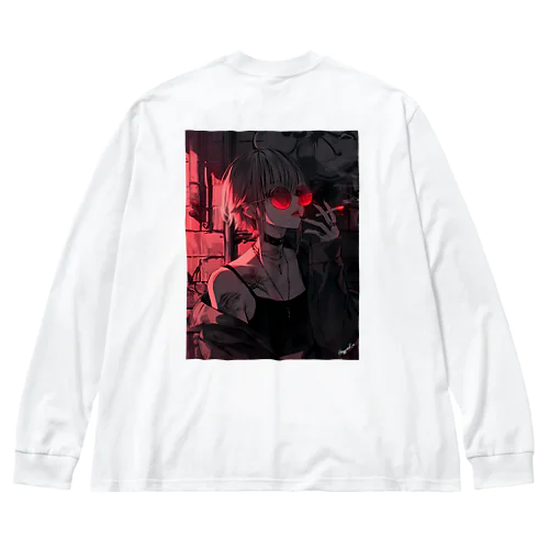 無音の騒音 Big Long Sleeve T-Shirt