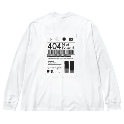 悩める若者 Big Long Sleeve T-Shirt