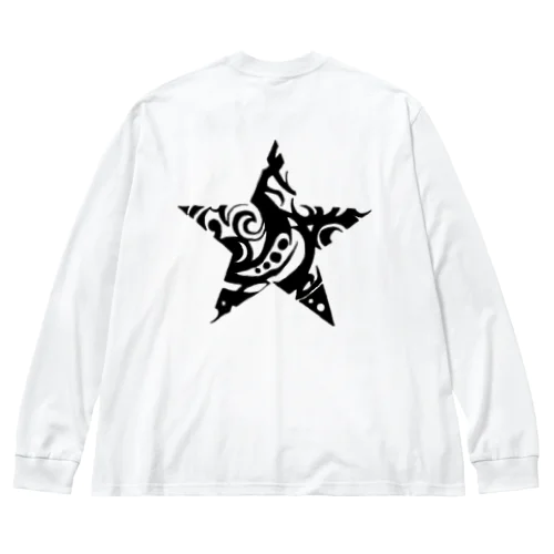 トライバルスター Big Long Sleeve T-Shirt