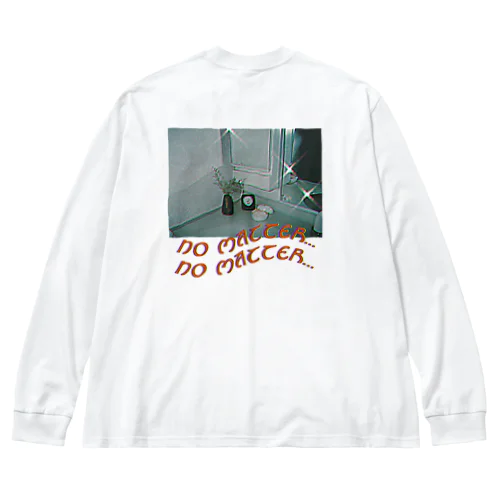 no matter... ビッグシルエットロングスリーブTシャツ