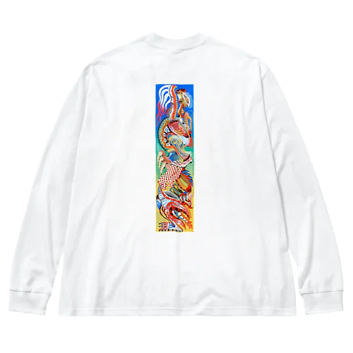 天照龍 Big Long Sleeve T-Shirt